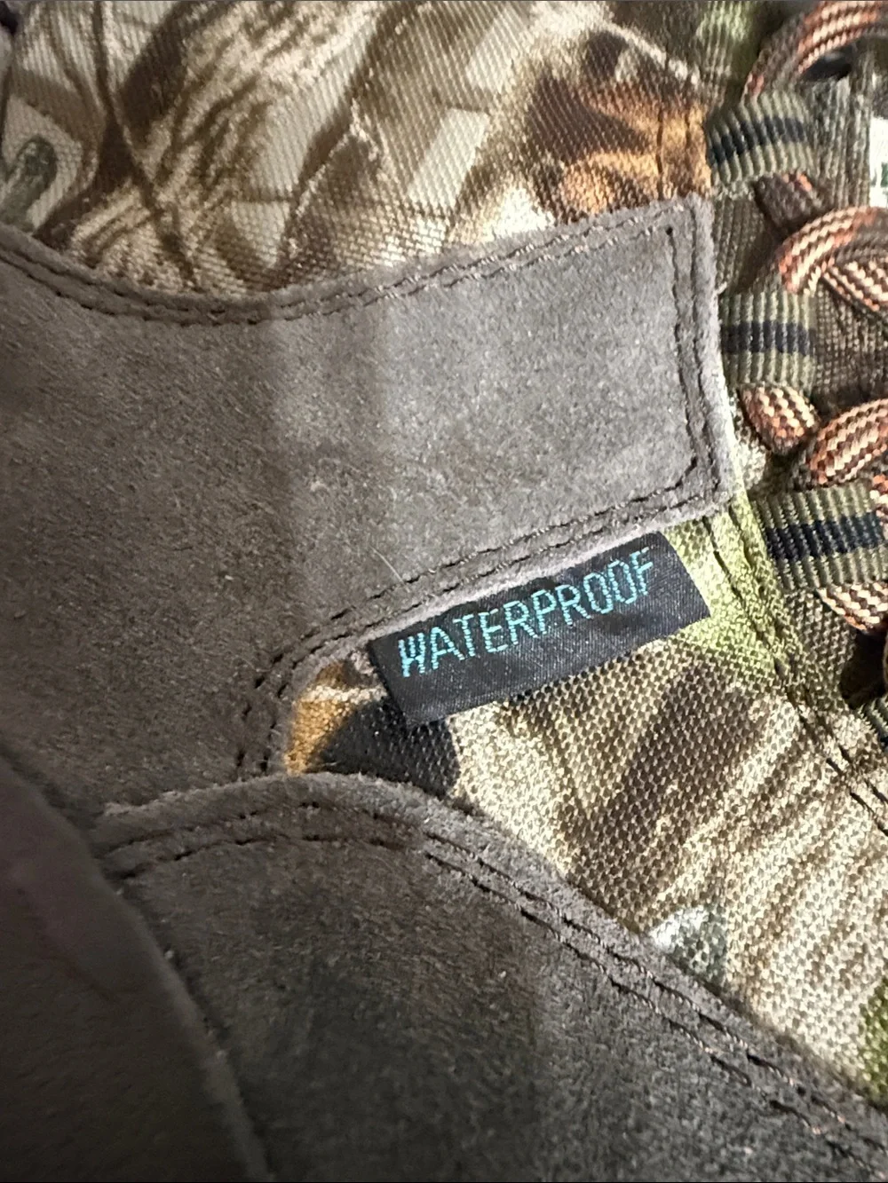 Realtree Men's Camouflage Rain & Snow Hunting Boots - Brown/Green